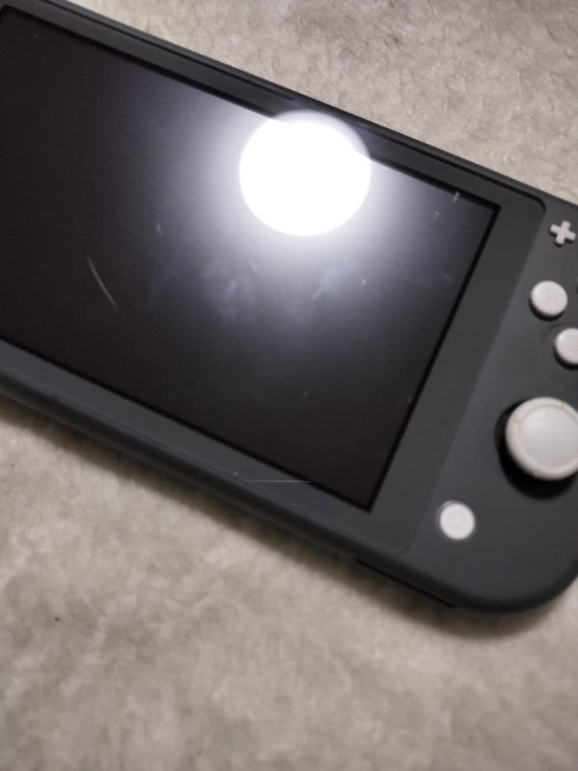 ジャンクNintendo Switch Lite グレー 本体 不動品