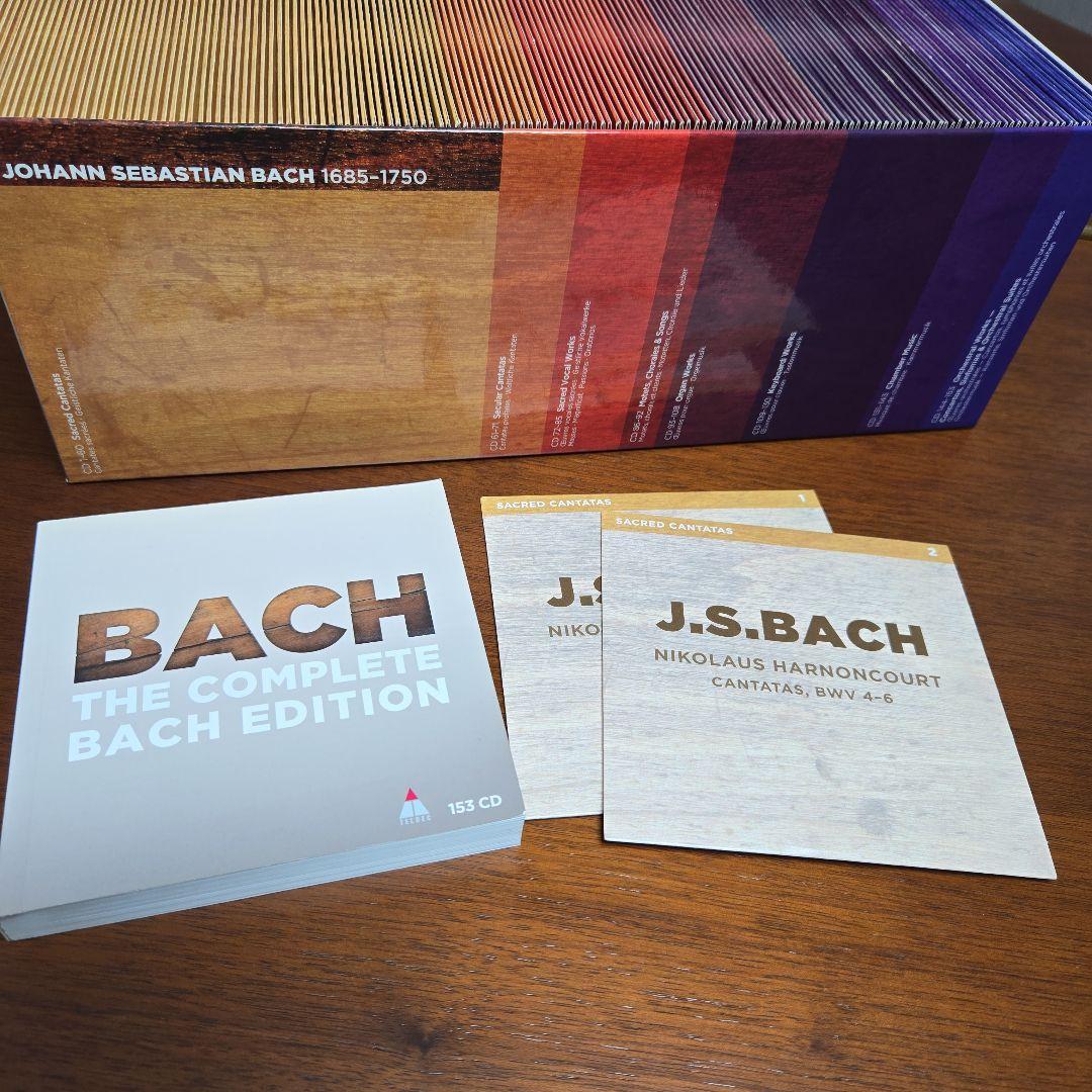 バッハ全集(THE COMPLETE BACH EDITION・153CD)