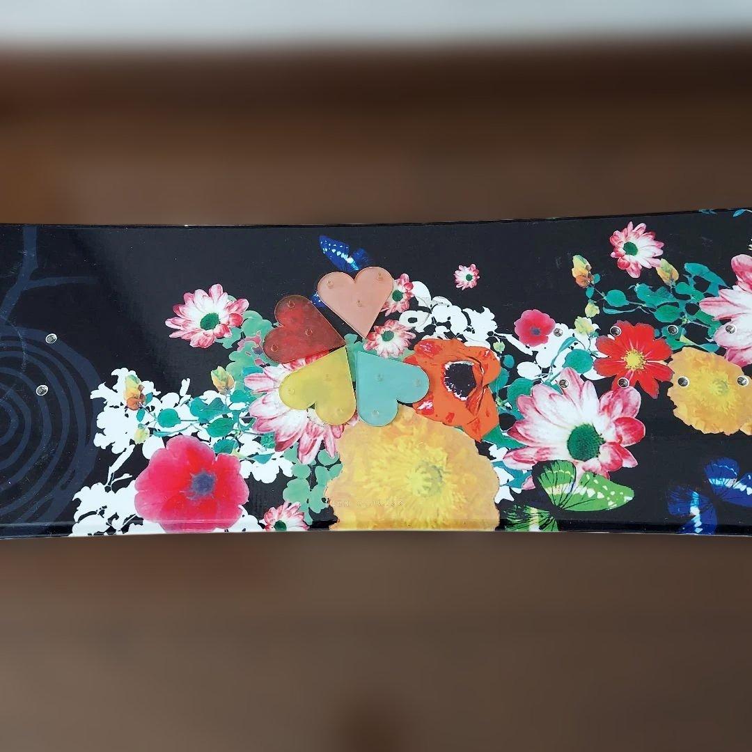 Scolar スノーボード 花柄142cm