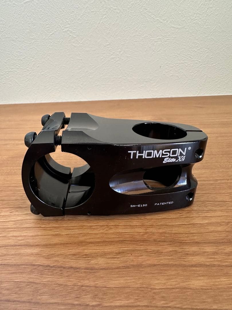 【美品】THOMSON Elite X4 ステム 31.8mm ブラック