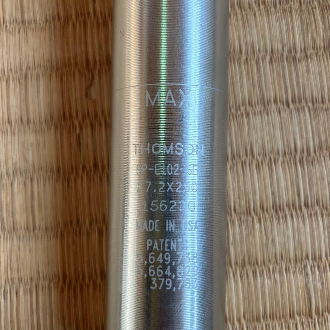 THOMSON シートポスト 27.2mm×250mm