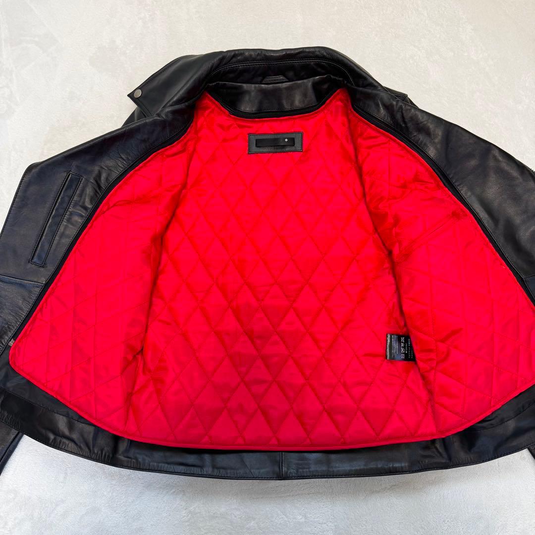 【新品】LIUGOO LEATHERS 牛革 ダブルライダース ジャケット L