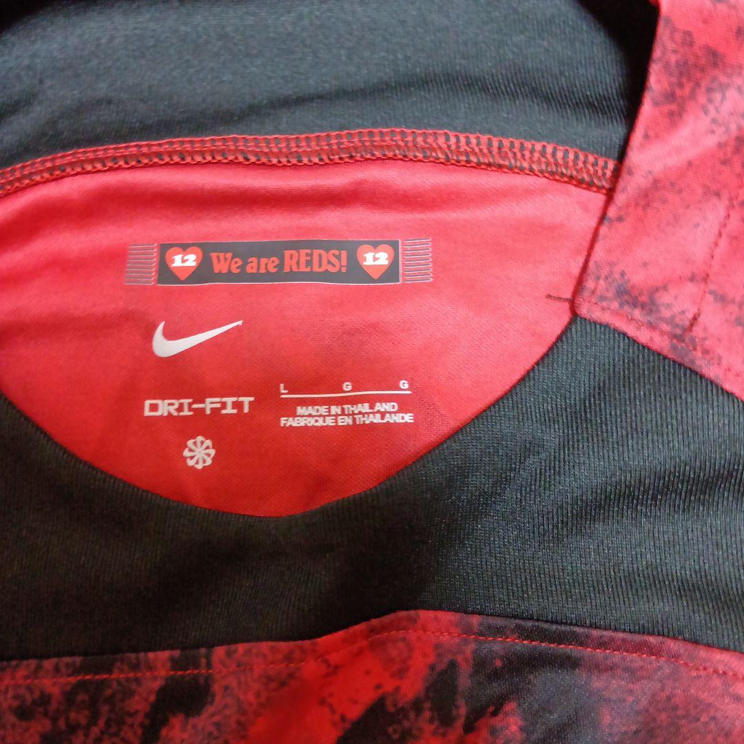 浦和レッズ Nike マーブル模様ジャージ　Lサイズ　ユニフォーム　セット販売有