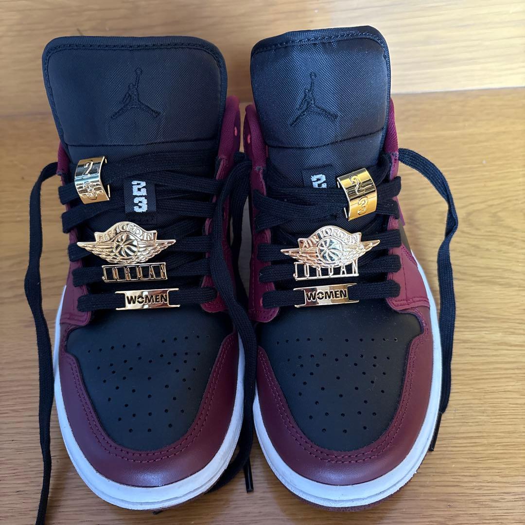 シューズ(女性用) NIKEAIRJORDAN 1 LOW DAR BEETROOT 23cm