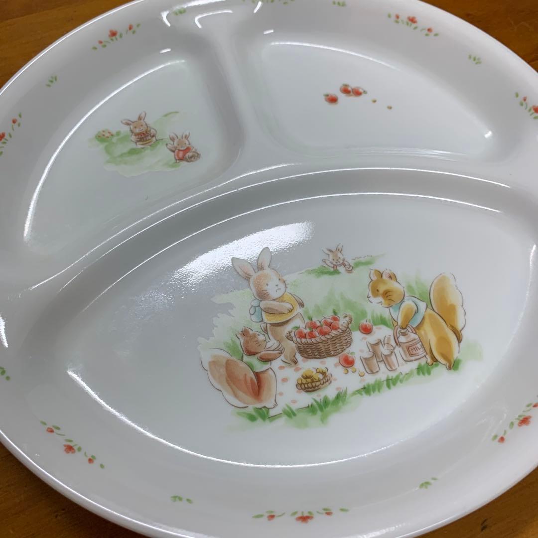 レトロ　CORELLE　コレール　皿　2点セット