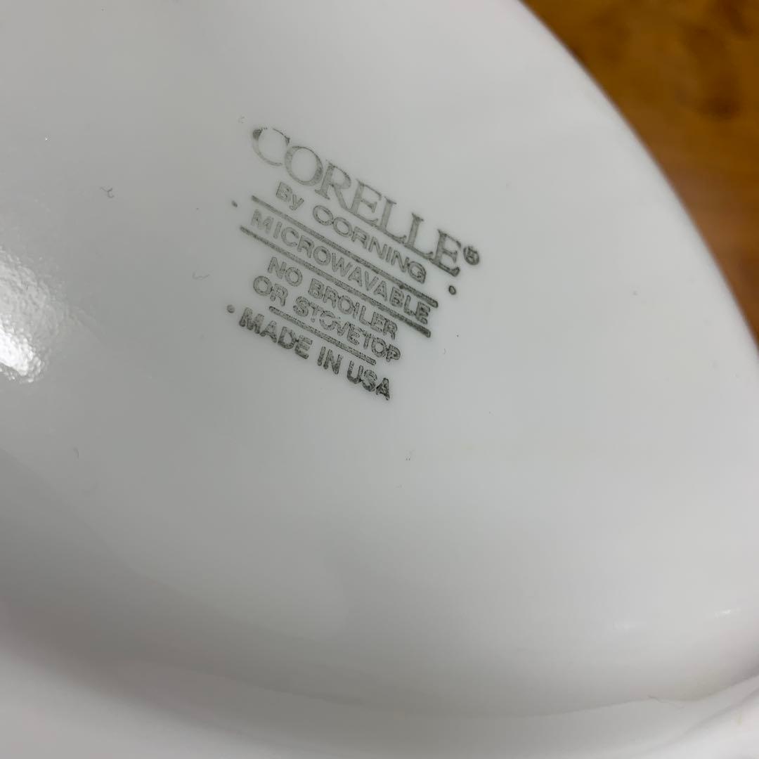 レトロ　CORELLE　コレール　皿　2点セット