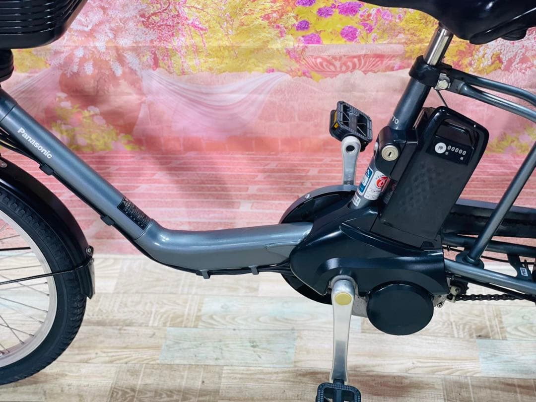 K2364 電動自転車パナソニック子供乗せ 20インチ 送料無料