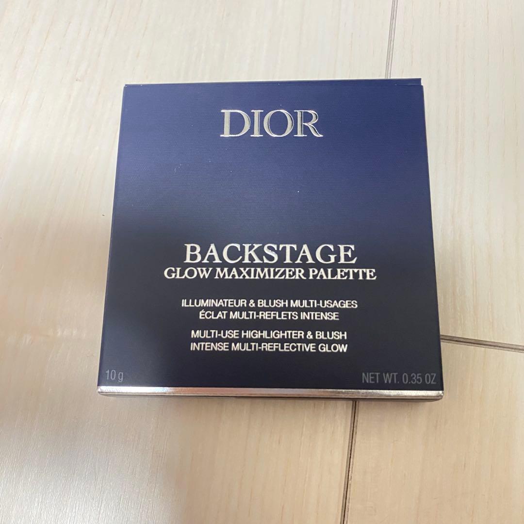 【新品未使用】Dior バックステージ グロウ マキシマイザー パレット002