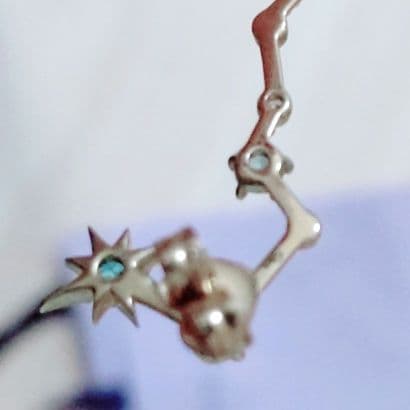 スタージュエリー CONSTELLATION K10ゴールド ピアス イヤーカフ