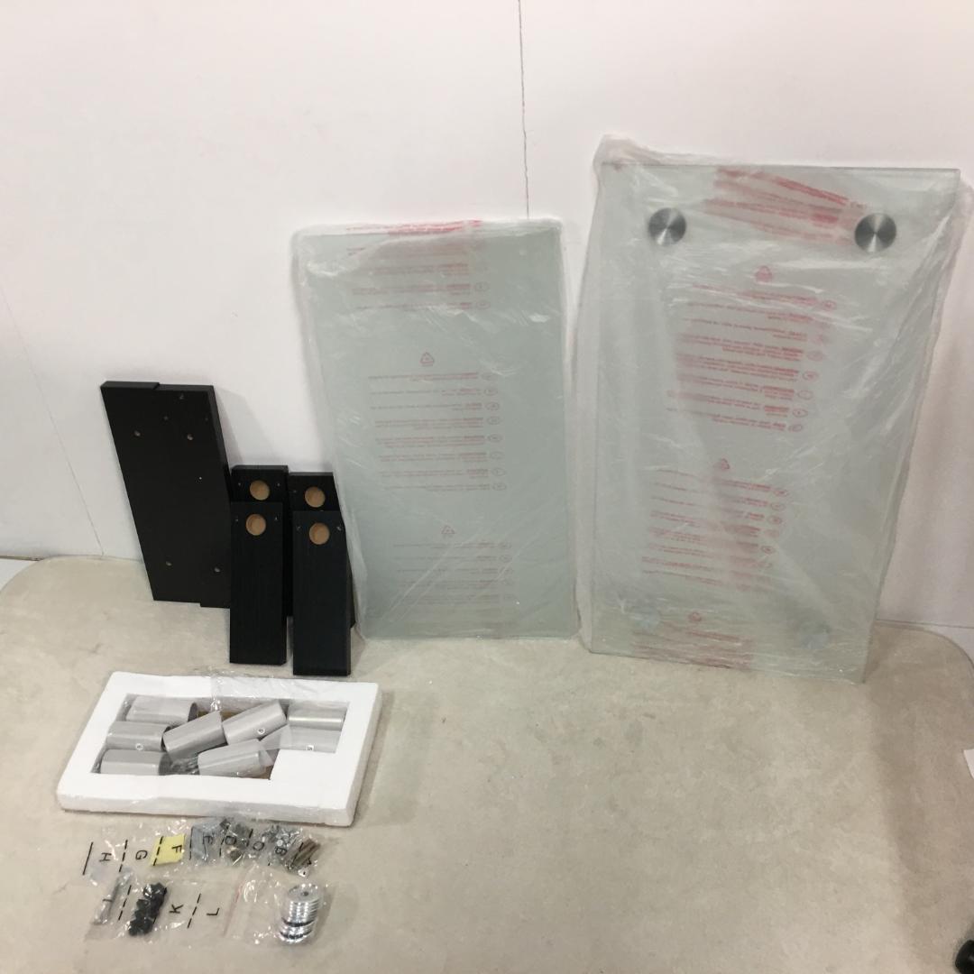 訳あり新品テーブル ガラス ガラステーブル センターテーブル1677-160