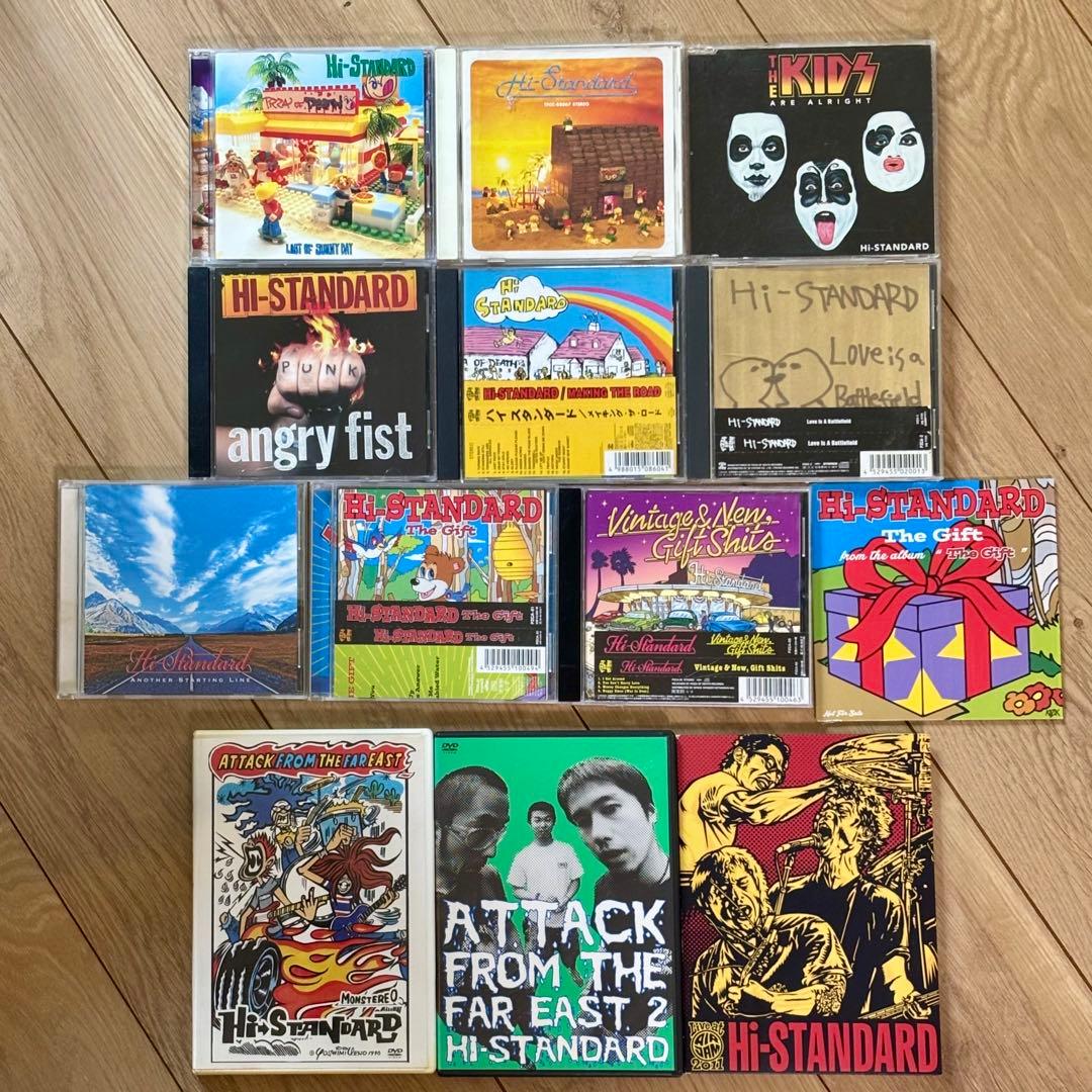 HI-STANDARD CD・DVDセット ハイスタ