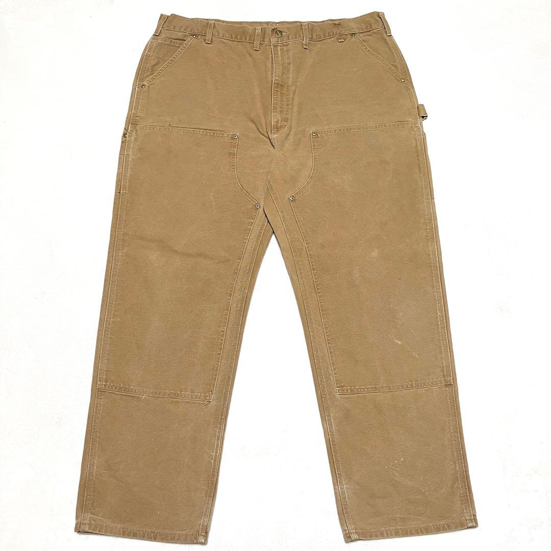 は*！様 ★激レア★CARHARTT★USA製★ダブルニーペインター★W44★ダ