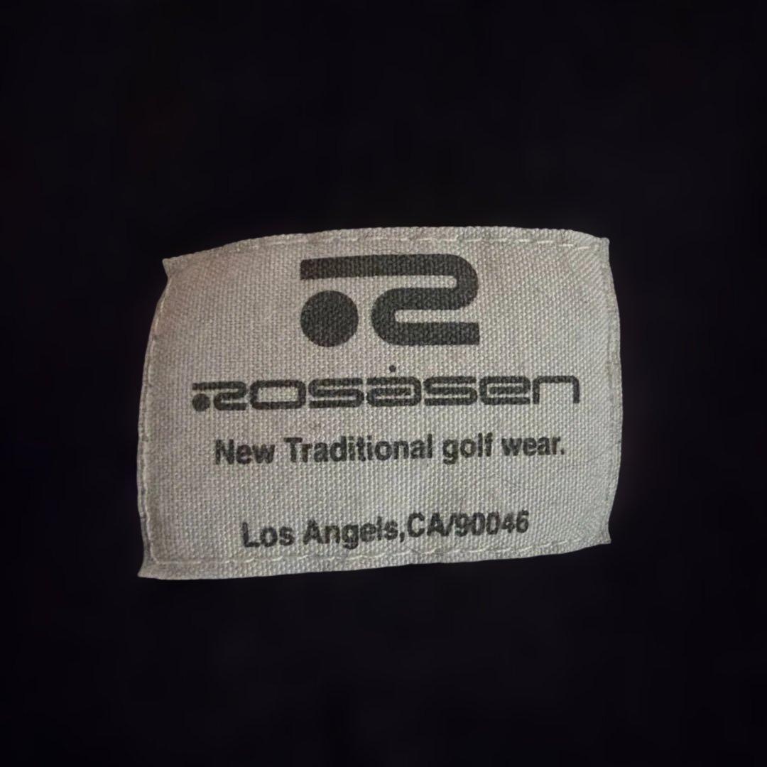 sale！rosasen Wジップアップ　濃紺/黄色　Mサイズ