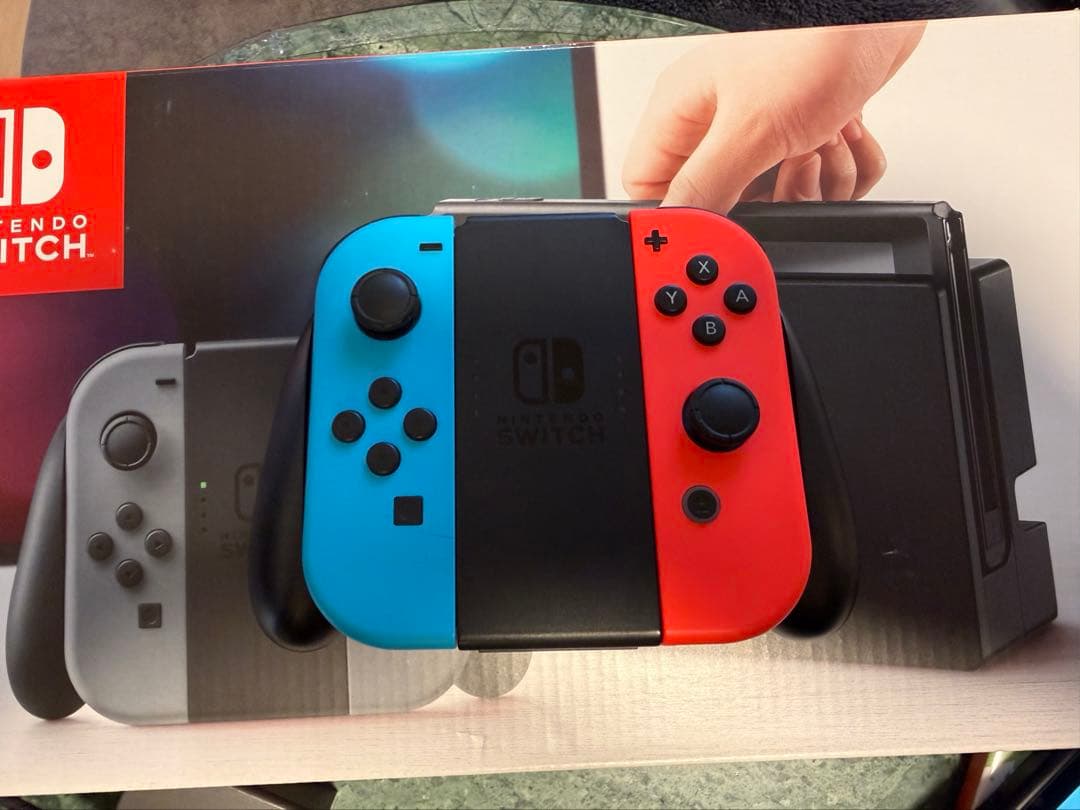 【即日発送】Nintendo Switch 本体 グレー おまけ付き