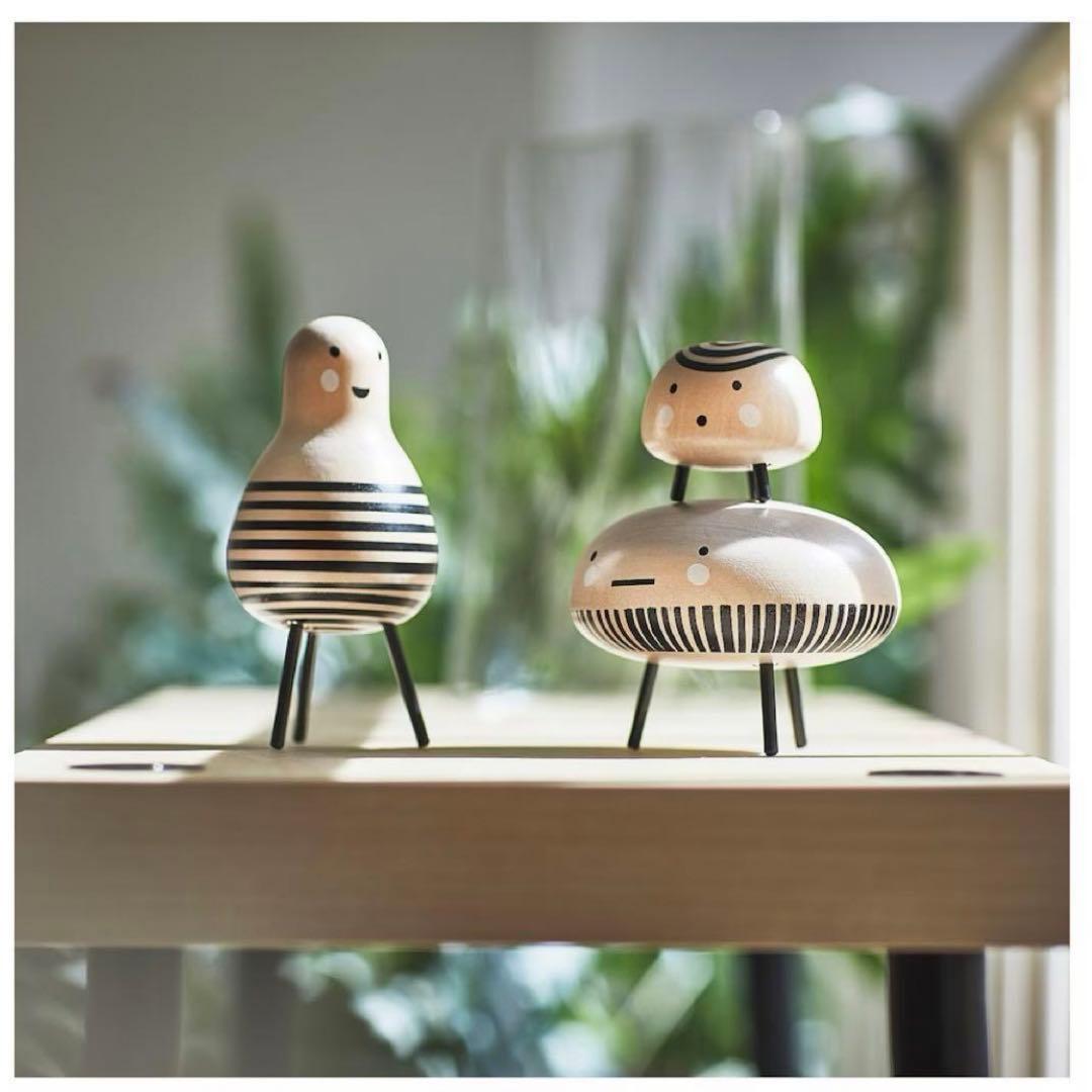 日本未発売　IKEA デコレーション雑貨 置物　2点セット　DVÄRGTALL