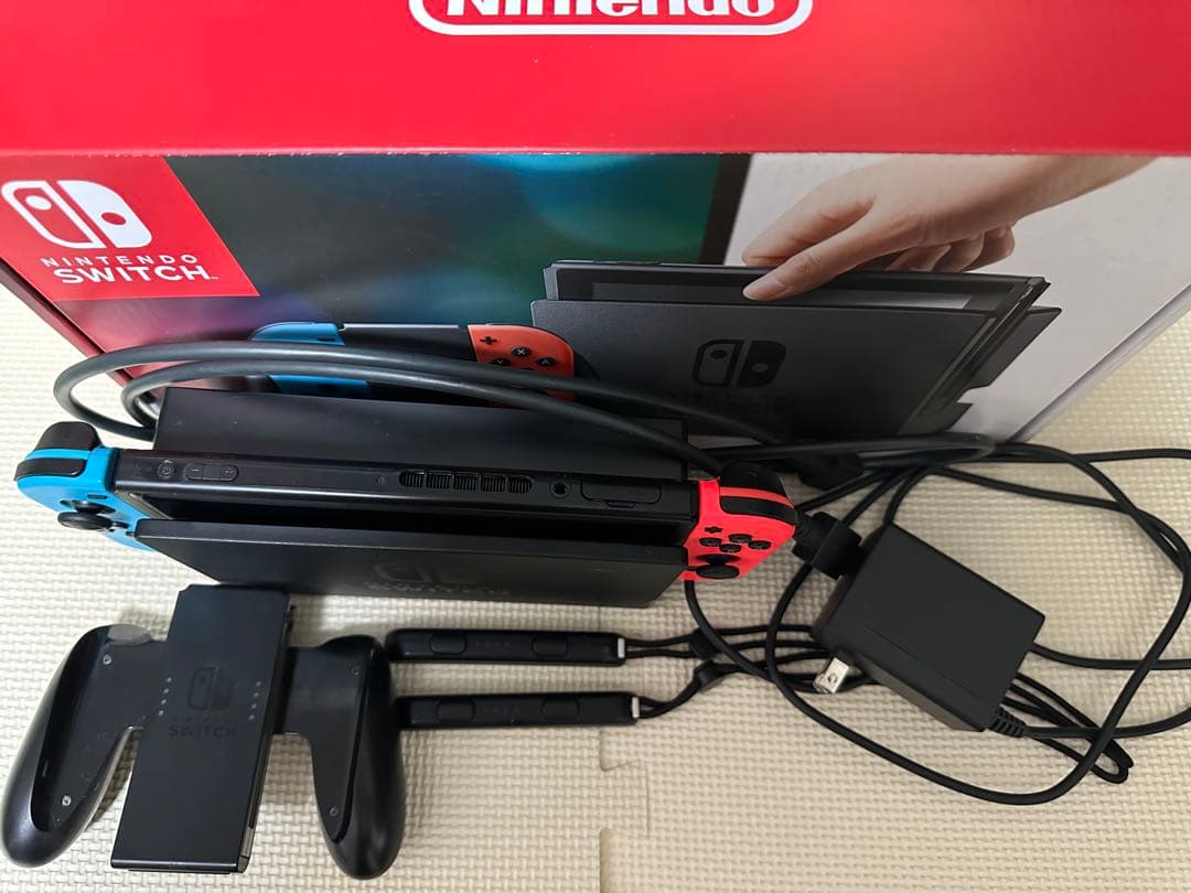 Nintendo Switch ネオンブルー/ネオンレッド 本体 付属品完備