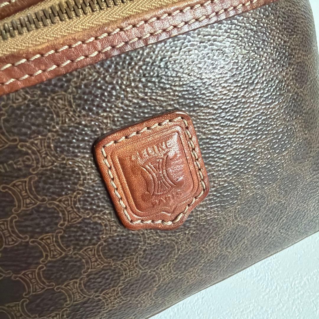 希少 vintage CELINE セリーヌ バニティ バッグ トリオンフ