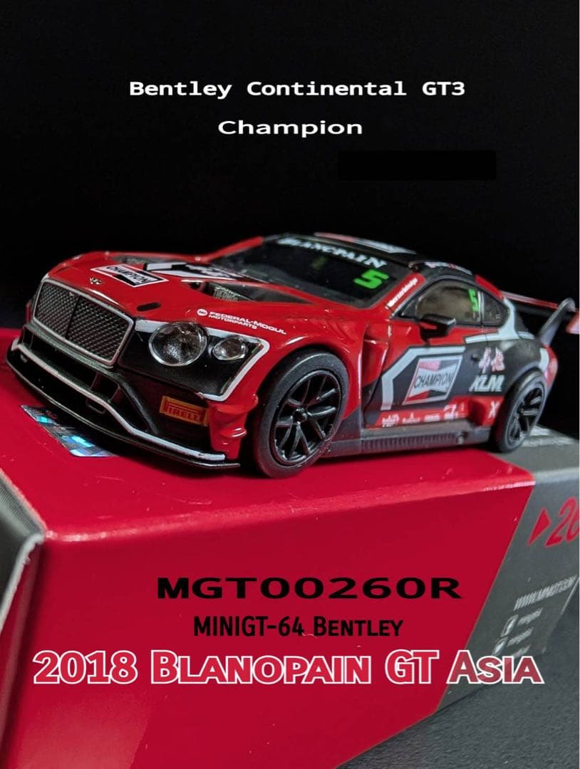 Kyu様限定　1/64 Bentley Continental GT3 完売品