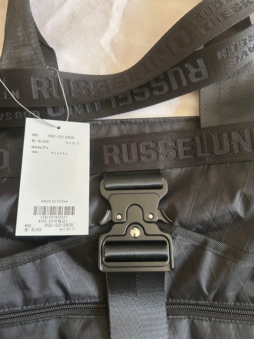 【マジョラムさん専用】 ★RUSSELUNO GLOF★ビッグトートバック★黒★