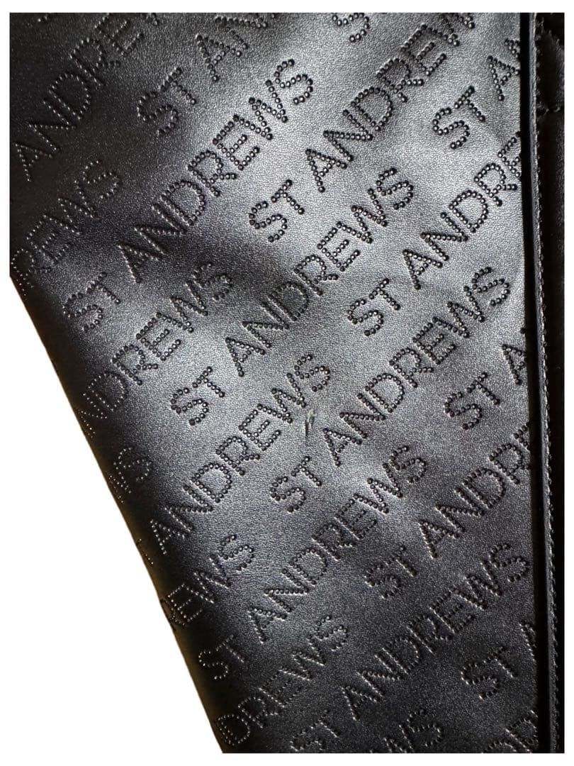 セントアンドリュース St ANDREWS　ロゴエンボス トートバッグ　ゴルフ