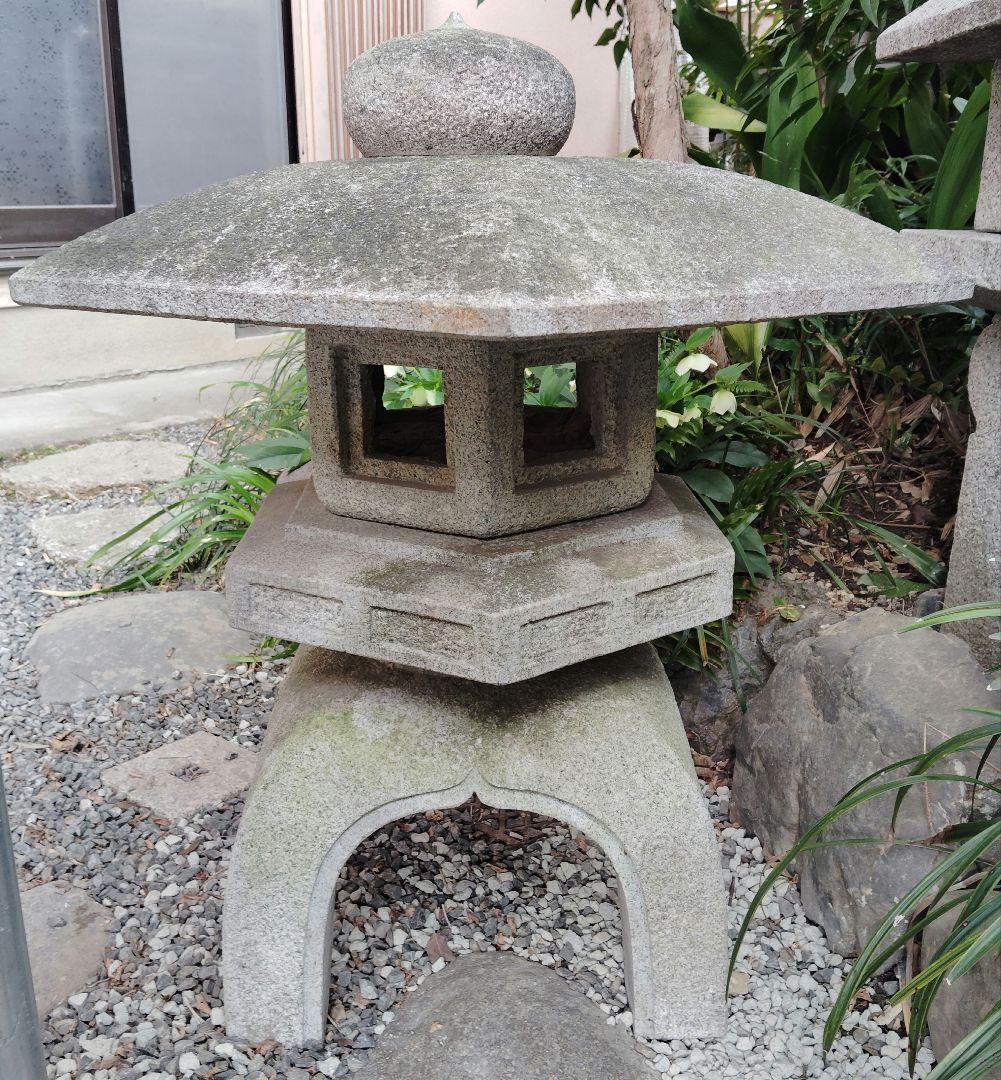 雪見灯籠 大型 美品 欠けなし 和風庭園用　石灯籠