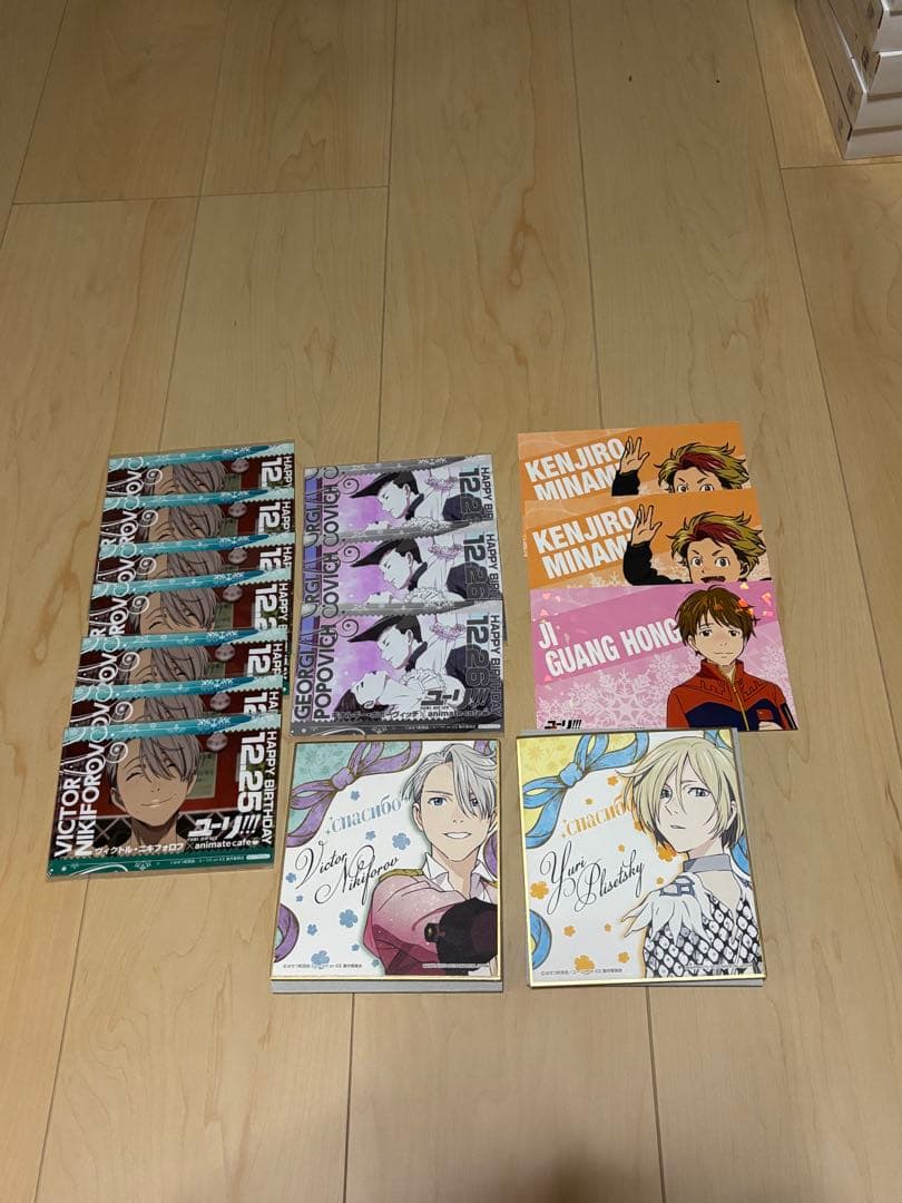 YURI!!! on ICE DVD 未開封有 全6巻セット グッズまとめ