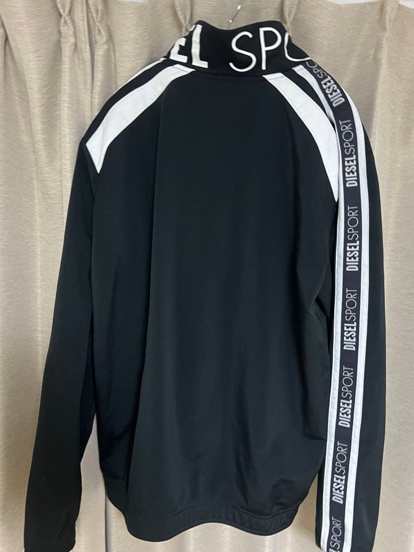 DIESEL★ブラック★トラックジャケット★L