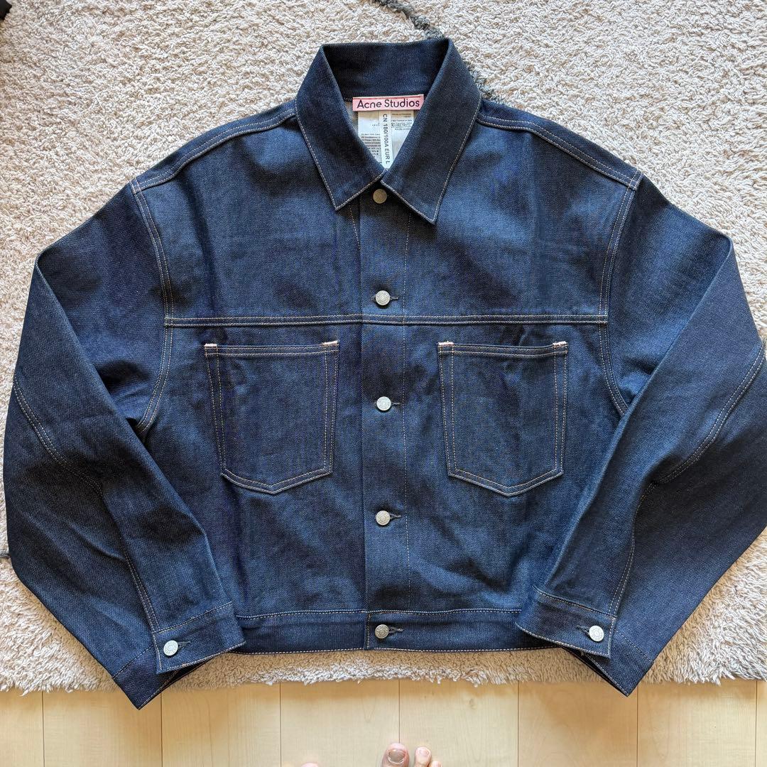 acne studios デニムジャケット ボクシーフィット
