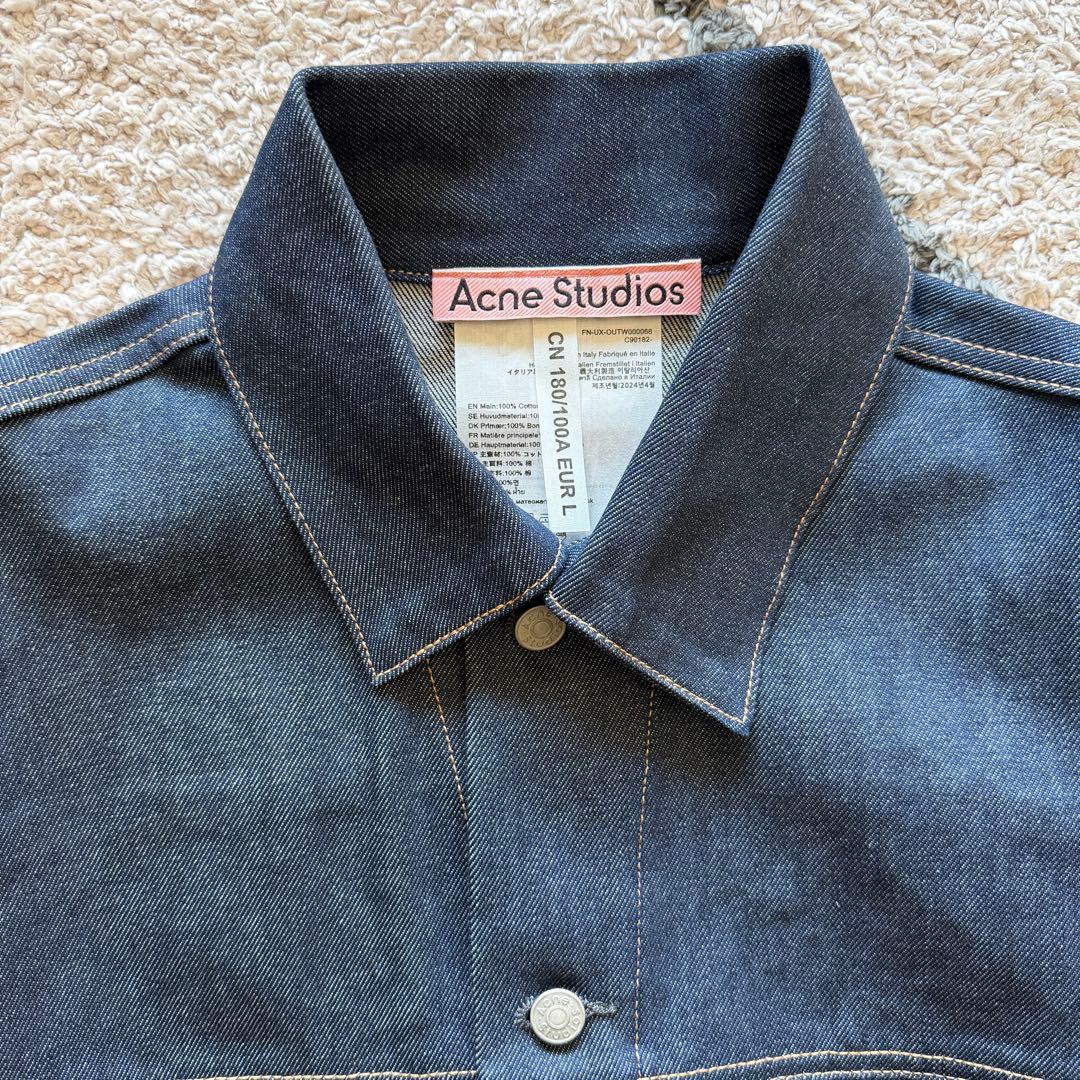 acne studios デニムジャケット ボクシーフィット