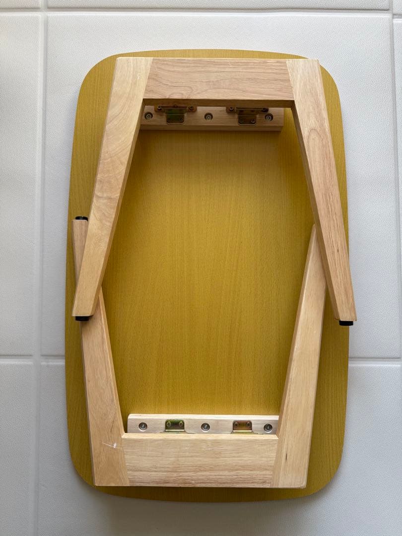 ナチュラル木製長方形テーブル