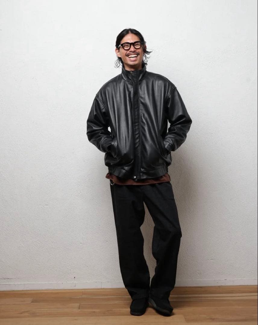 【完売品】EDITCLOTHING SHEEP LEATHER BLOUSON