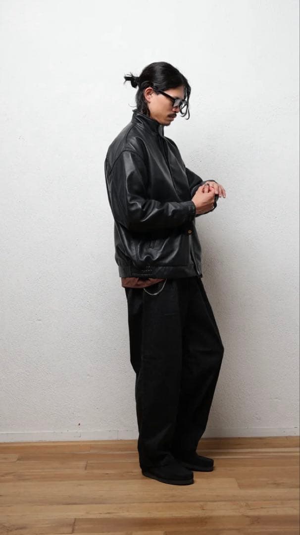 【完売品】EDITCLOTHING SHEEP LEATHER BLOUSON