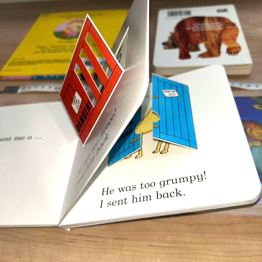 美品！英語絵本　Dr.Seuss，Eric Carle等まとめ売り9冊　CD付！