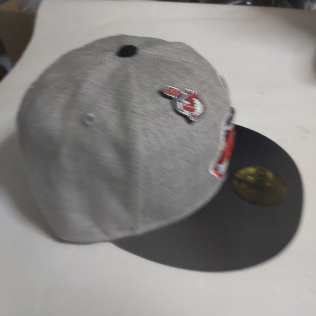New Era 59FIFTY キャップ 7 1/4、グレー/ブラック