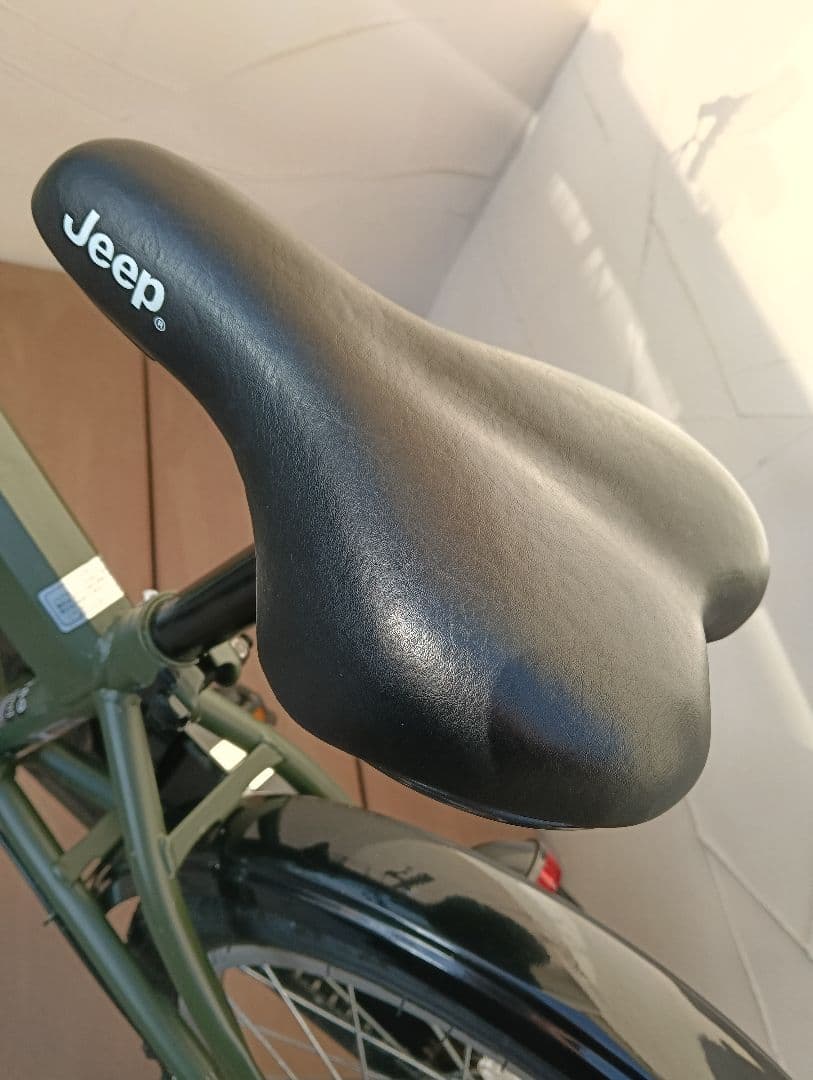 【美品】Jeep 幼児用自転車 オリーブグリーン