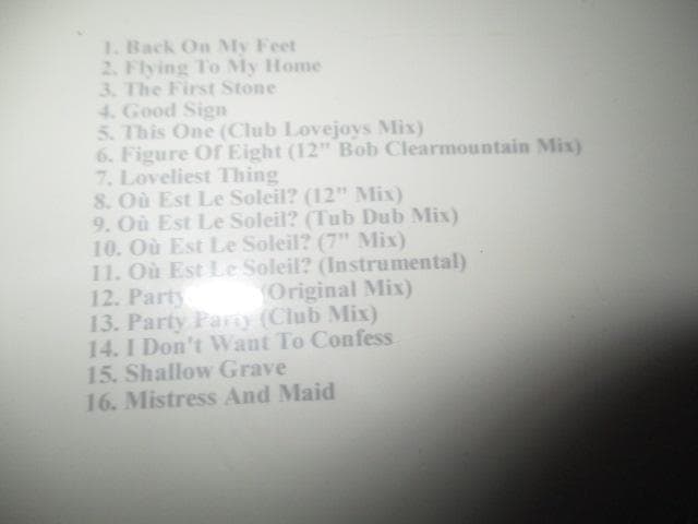 洋楽 paul mccartney flowers in the dirt RARE