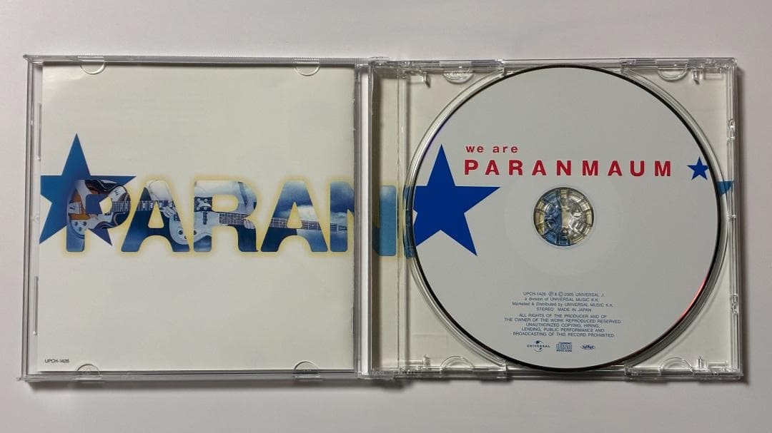パーランマウム we are PARANMAUM 2005年 UPCH-1426