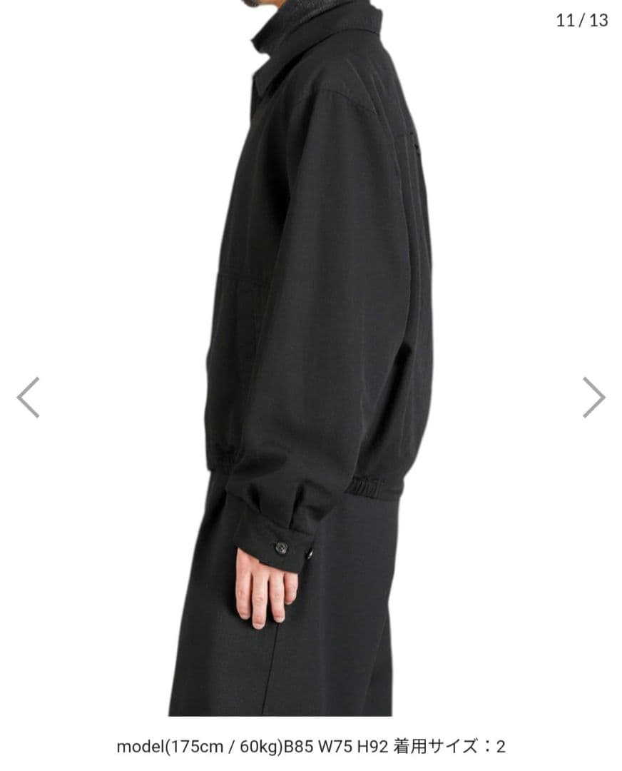 『新品』HERILL Woolgabardine WindybayJacket