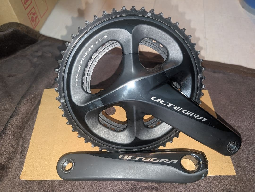 【美品】シマノ アルテグラ FC-R8000 ULTEGRA 170 52-36