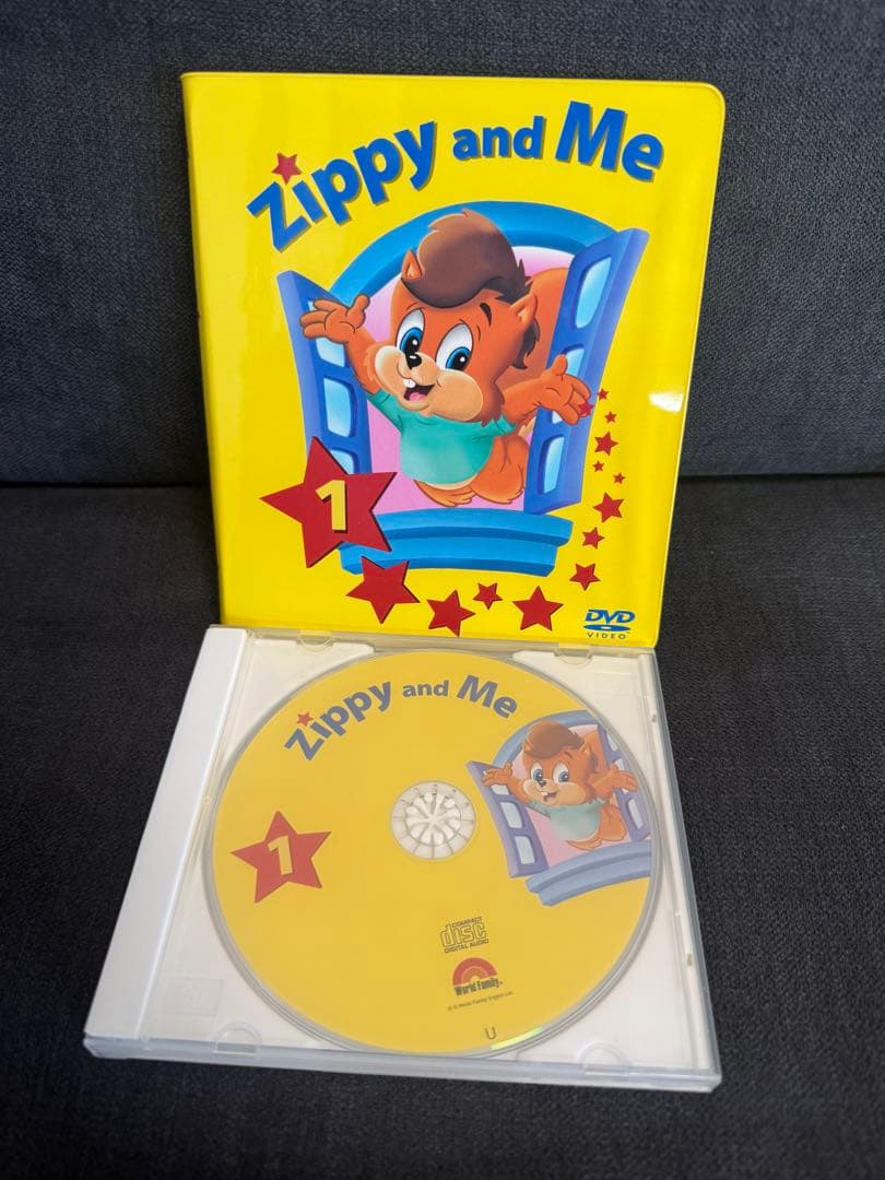DWE Zippy and Me DVD＆CD 3巻　ディズニー英語システム