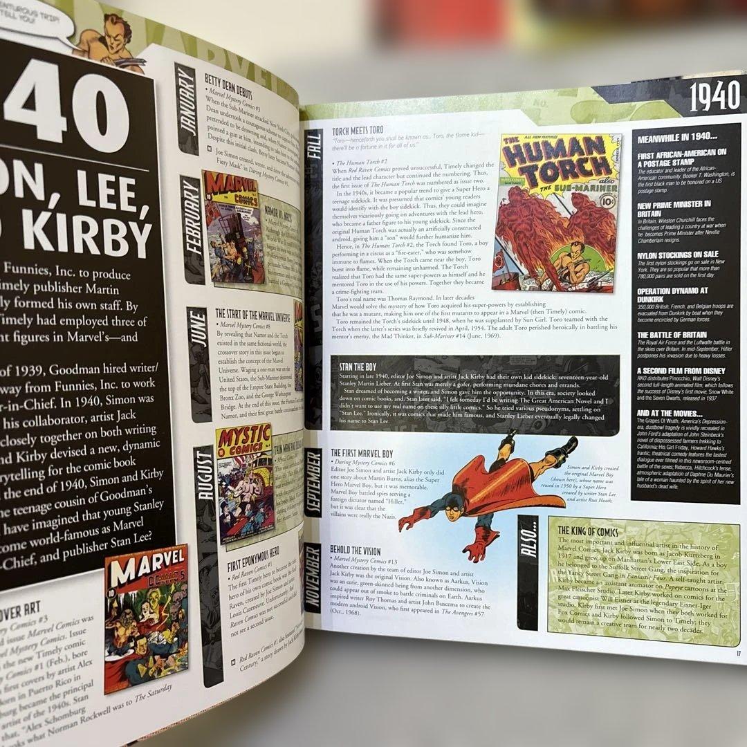アート・デザイン・音楽 MARVEL YEAR BY YEAR A VISUAL HISTORY