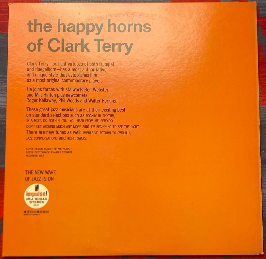 Clark Terry JAZZ ジャズ 見本盤 非売品 帯付 LP レコード