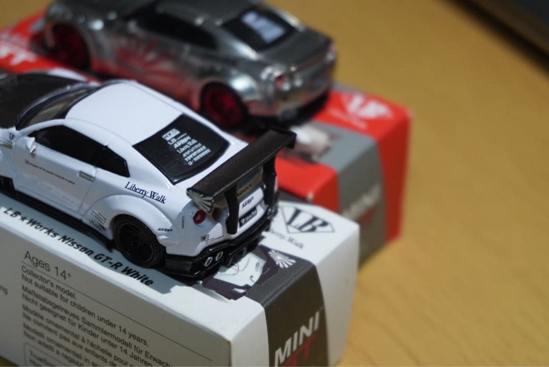 LB★Works Nissan GT-R ミニカーセット