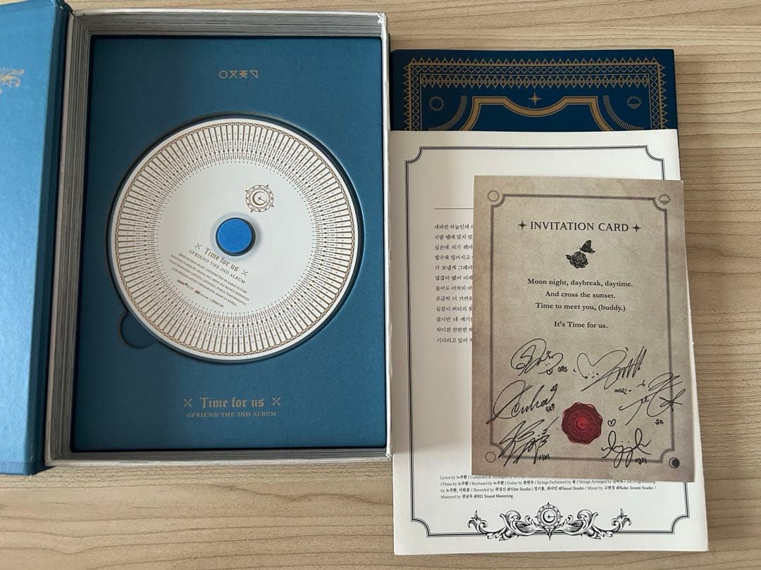 K-POP・アジア gfriend time for us limited ver