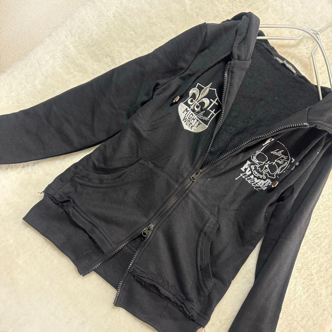 ゴーストオブハーレム フード付スカル　FサイズGHOST OF HARLEM