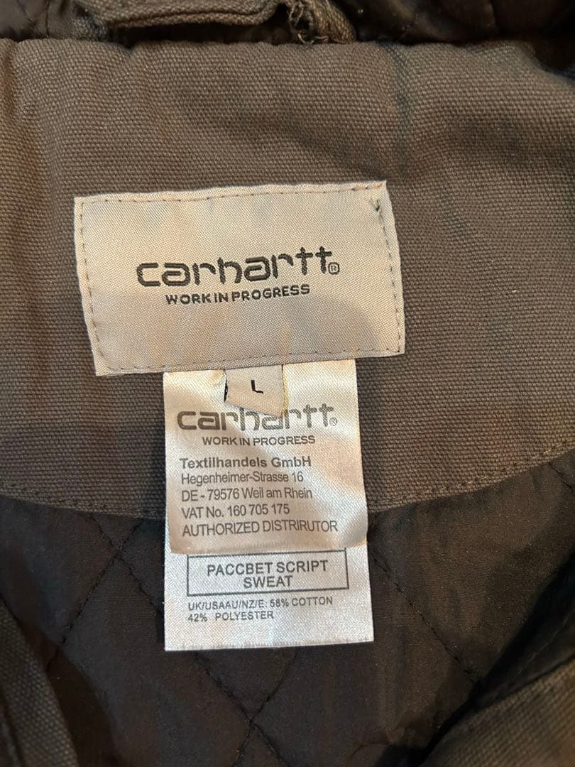Carhartt アクティブジャケット　L ダークグレー