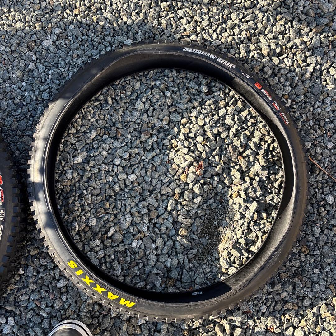 MAXXIS DHF(ほぼ新品)とDHR(中古)2本セット(27.5)