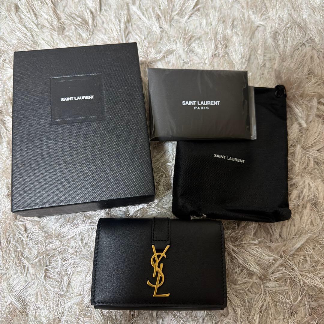 YSL SAINT LAURENT ブラック キーケース