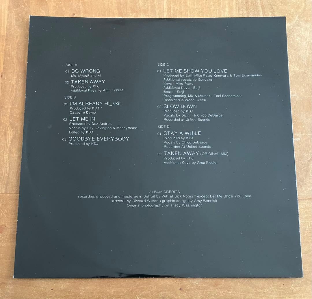 洋楽 Moodymann / TAKeN AWAY