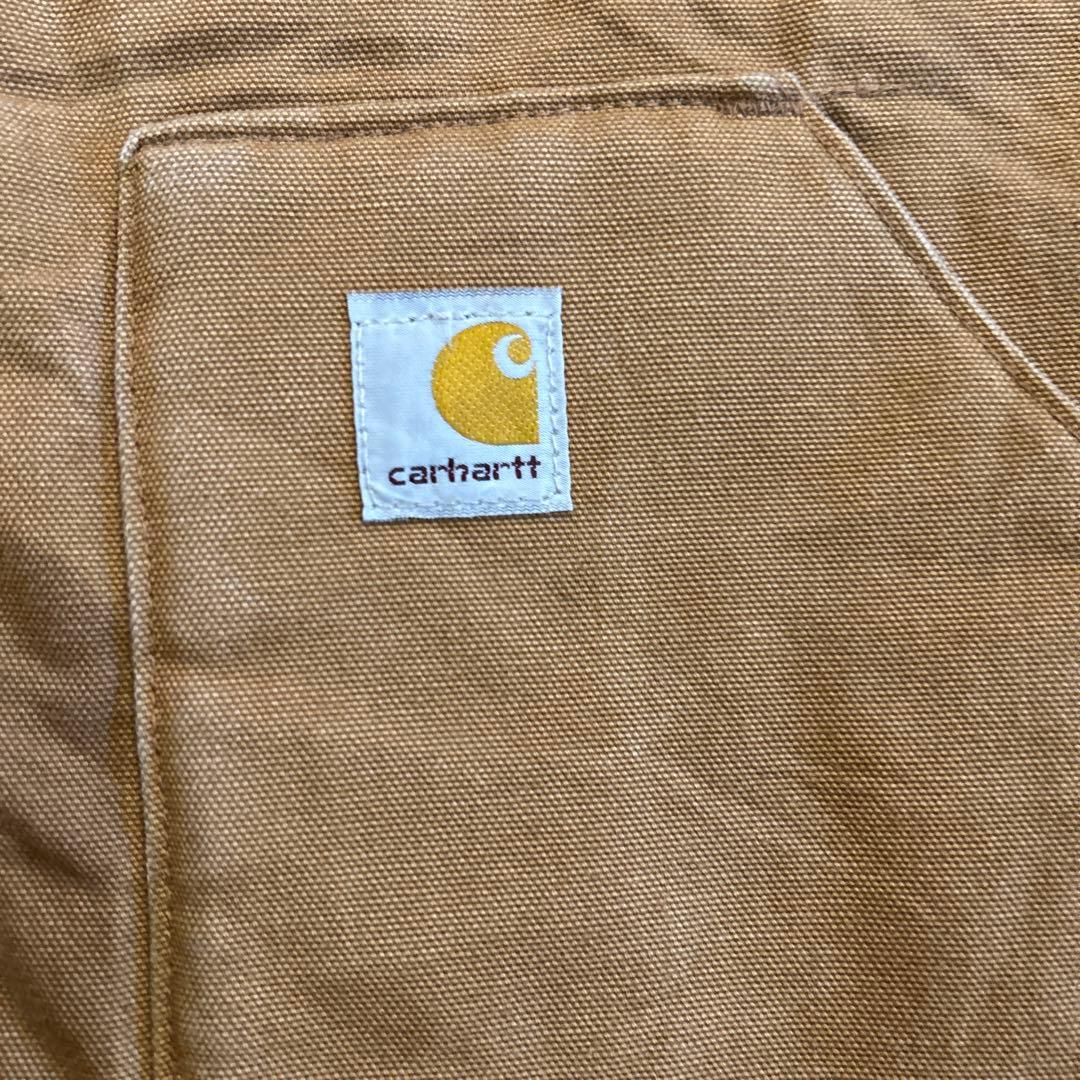 武*丸様 Carhartt ブラウン ダウンベスト